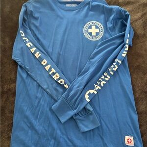 Women’s Blue Long Sleeve Shirt